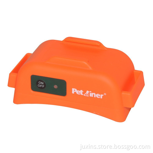 ollier de Dressage Anti-Aboiement avec 9 niveaux de vibrations et de chocs intensites pour Chien